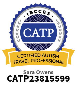 CATP Certified Autism Travel Professional badge