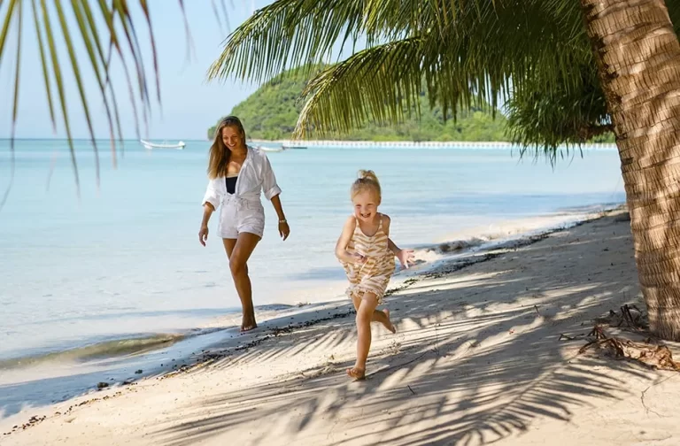 Riviera Maya mother and daughter